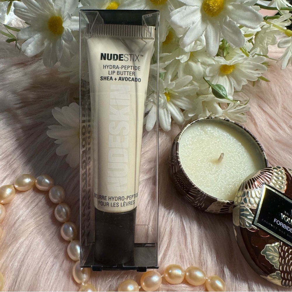 NWB Nudestix Hydra-Peptide Lip Butter in Clear Gloss